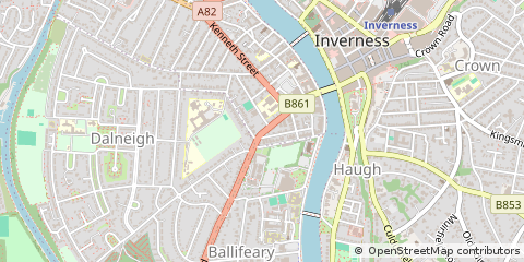 Map of Inverness