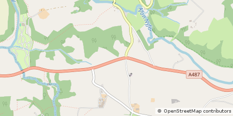 Map of Crymych
