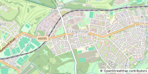 Map of Edinburgh