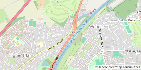Map of Manchester