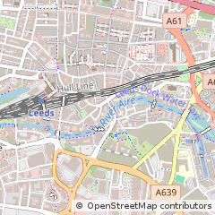 Map of Leeds, West Yorkshire