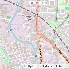 Map of Hull, East Riding of Yorkshire