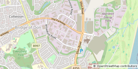 Map of Aberdeen