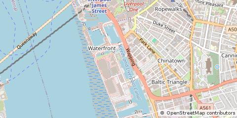 Map of Liverpool