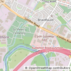 Map of Glasgow