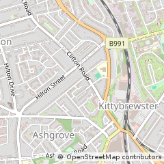 Map of Aberdeen