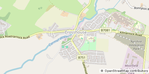 Map of Kilmarnock