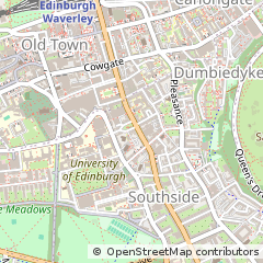 Map of Edinburgh