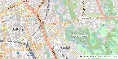 Map of Bolton