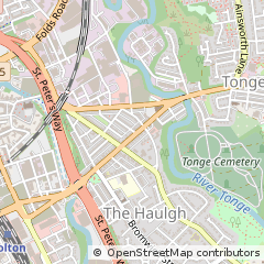 Map of Bolton