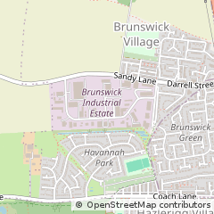 Map of Newcastle Upon Tyne
