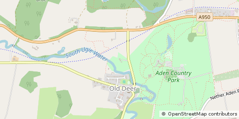 Map of Peterhead, Aberdeenshire
