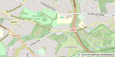 Map of Sheffield