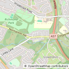 Map of Sheffield
