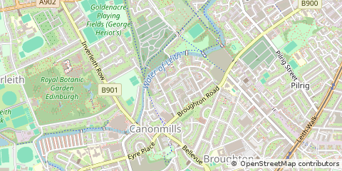 Map of Edinburgh, Lothian