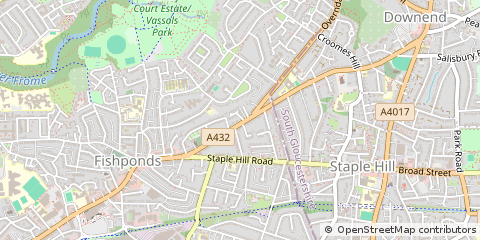 Map of Bristol