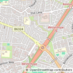 Map of Newcastle Upon Tyne, Herts