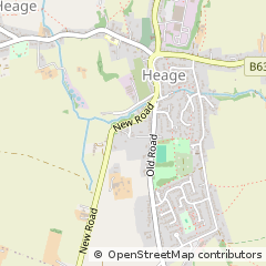 Map of Heage, Derbyshire