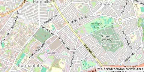 Map of Leeds