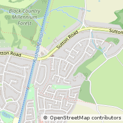 Map of Walsall, West Midlands