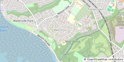 Map of Southampton