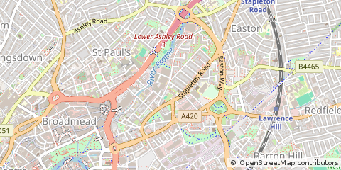 Map of Bristol