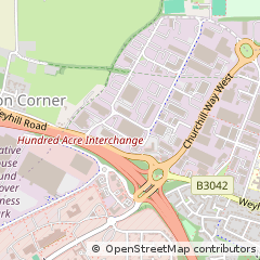 Map of Andover, Hampshire
