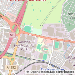 Map of West Bromwich, West Midlands