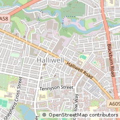 Map of Bolton, OL1 3NP