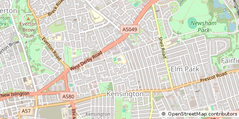 Map of Liverpool