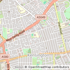 Map of Liverpool