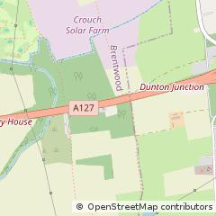 Map of Dunton, Essex