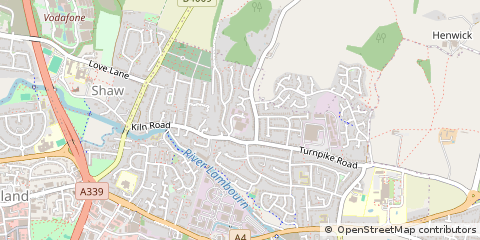 Map of WAY, Newbury, Berkshire