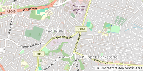 Map of Poole
