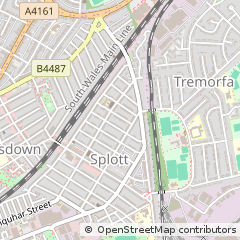 Map of Cardiff