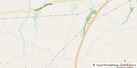 Map of Abergele, Conwy