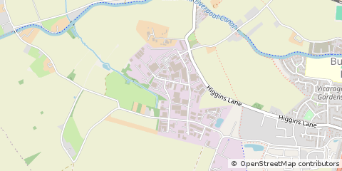 Map of Ormskirk