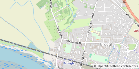 Map of Brough