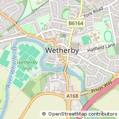 Map of Wetherby, West Yorkshire