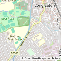Map of Nottingham, Herts