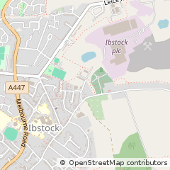Map of Ibstock, Leicestershire