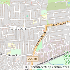 Map of Portsmouth, Hampshire