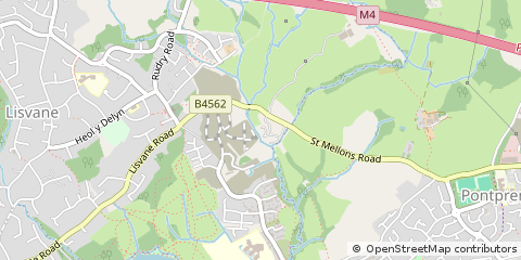 Map of Cardiff
