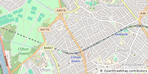 Map of Bristol