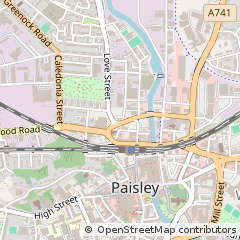 Map of Paisley