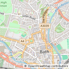 Map of Bath