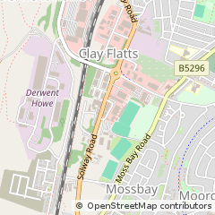 Map of Workington, Cumbria