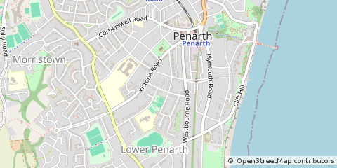 Map of Penarth