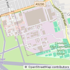 Map of Blackpool, Lancashire