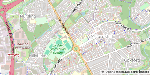 Map of Southampton